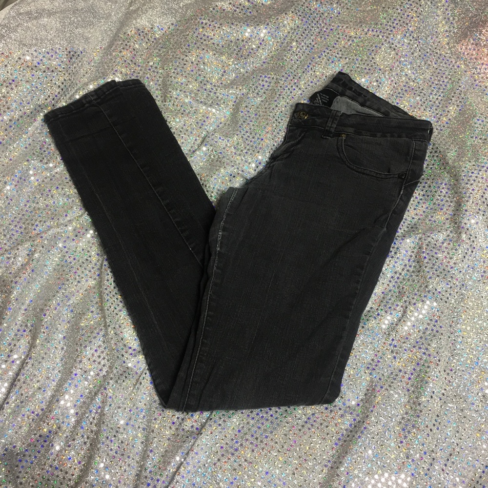 Black skinny leg jeans size 11L